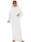 Funidelia | Disfraz de árabe para hombre Jeque, Petróleo, Dinero, disfraz de despedida...