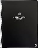 Rocketbook Fusion Reutilizable Agenda y Cuaderno Conectados Digitalmente con Bolígrafo,...