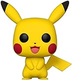 Funko POP! Games: Pokemon - Pikachu - Figuras Miniaturas Coleccionables Para Exhibición -...