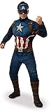 Rubie's - Disfraz oficial de los Vengadores del Capitán América, para hombre adulto,...