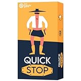 Quick Stop: Juego de Mesa Dinámico para Familia y Amigos - Creatividad y Rapidez -...