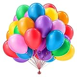 OWill Globos de cumpleaños,50pcs globos de látex de 10 pulgadas,decoración de fiesta...