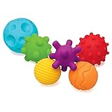 Infantino Textured Multi Ball - pelotas con texturas para la exploración sensorial y...