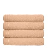 Lions Bath Towels - Juego de 4 toallas para baño super absorbentes, de secado rápido y...