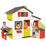 Smoby- Casita Infantil Neo Friends House Con Cocina, 1,72m de Alto, 2 Puertas de Entrada,...