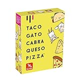 Taco Gato Cabra Queso Pizza – Lúdilo, Juego de Cartas Divertido, Juegos de Viaje, Juega...