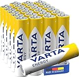 Varta Pila Energy AAA Micro LR03 (paquete de 24 unidades), pila alcalina – 'Made in...