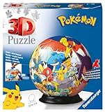 Ravensburger - Puzzle 3D: Pokemon, Puzzle Pokemon, Maquetas para Montar, Pokemon Figuras,...
