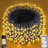 Realky Luces de Navidad, 38.2M 320 LED Luces de Arbol de Navidad, 8 Modos con Función de...