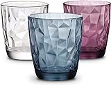 6 Vasos Diamond - Envio 24h - 6 Vasos elegantes 39 cl de cristal, con acabado de diamantes...