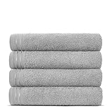Lions Bath Towels - Juego de 4 toallas para baño super absorbentes, de secado rápido y...