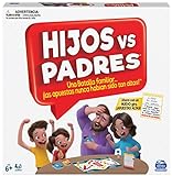 Spin Master - Juegos De Mesa - Hijos Contra Padres - Juego de Pruebas y Preguntas para...