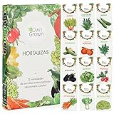 Kit Semillas Verduras: 12 Variedades de Semillas de Hortalizas para plantar – Semillas...