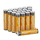 Amazon Basics - Paquete de 10 pilas alcalinas AAA de alto rendimiento, vida útil de...