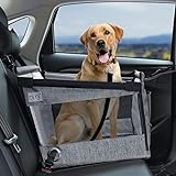 Asiento de coche para perros para viajes de mascotas con almohadilla impermeable,gancho de...